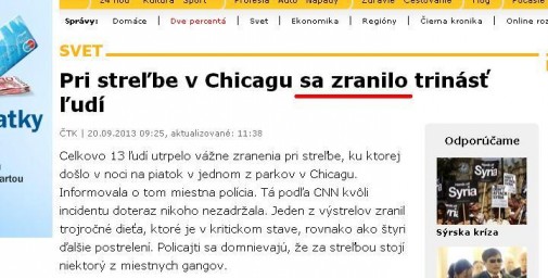 To sa akože sami zranili?