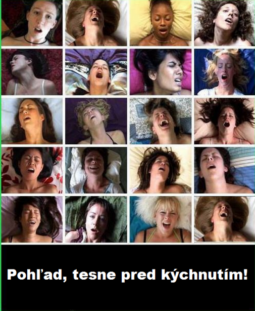 Tesne pred kýchnutím